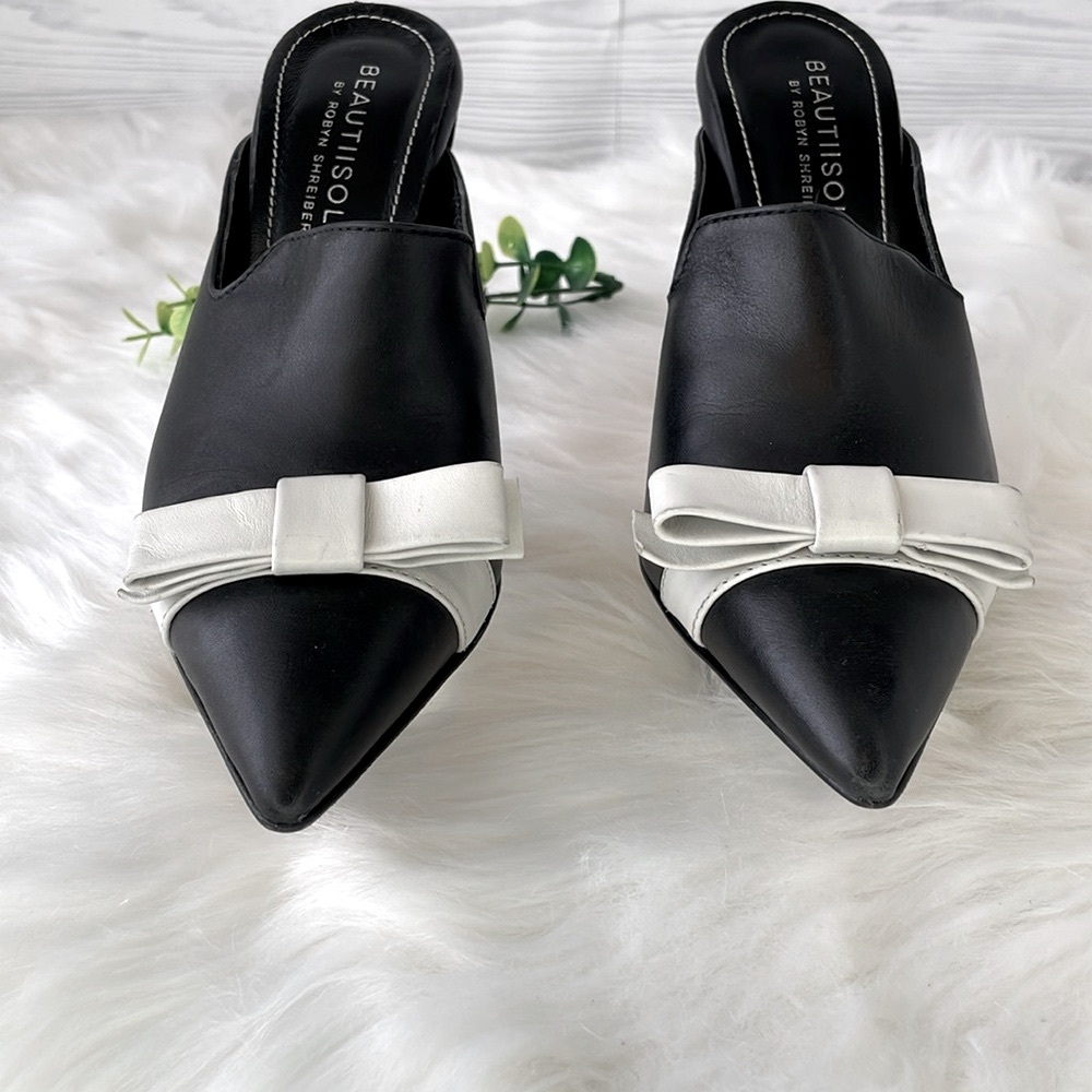 BEAUTIISOLES “Lisa” Mule Heels - Picture 7 of 13
